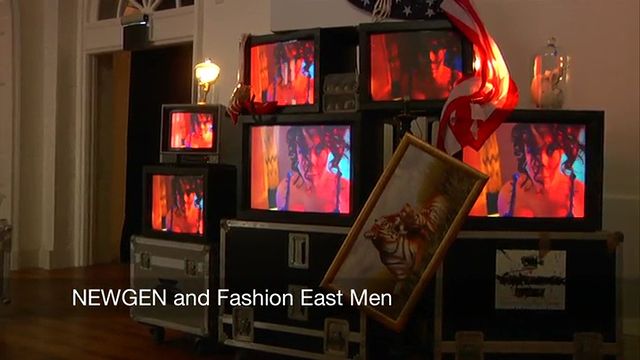 NEWGEN MEN & Fashion East Men Installations SS12